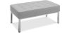 Buy Kanel Bench (2 seats) - Premium Leather Grey 13214 home delivery