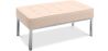 Buy Kanel Bench (2 seats) - Premium Leather Ivory 13214 at MyFaktory