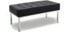 Buy Kanel Bench (2 seats) - Faux Leather Black 13213 - in the EU