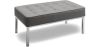 Buy Kanel Bench (2 seats) - Faux Leather Dark grey 13213 at MyFaktory
