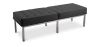 Buy Kanel Bench (3 seats) - Premium Leather Black 13217 - in the EU
