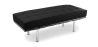 Buy City Bench (2 seats) - Premium Leather Black 13220 - in the EU