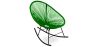 Buy Acapulco Rocking Chair - Black legs  Light green 59411 at MyFaktory