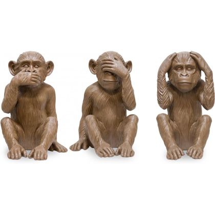 Buy Decorative Design Figures - Monkeys - Sensa Brown 58449 - in the EU 