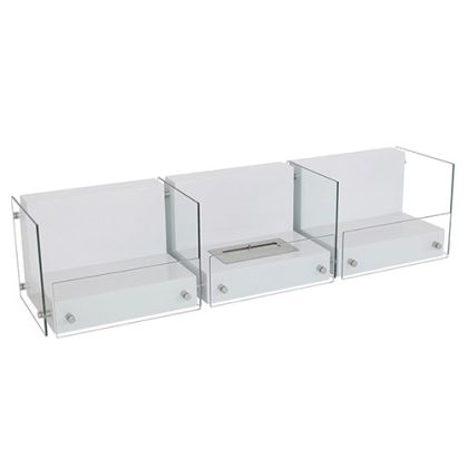 Buy  Ethanol Floor Fireplace - White - Jona White 17185 - prices 