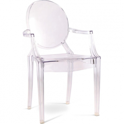 Buy  Children Armchair Louis King Design Transparent Purple transparent 54010 - in the EU 