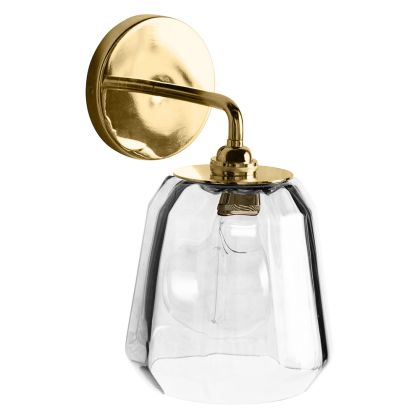 Buy Alessia wall lamp - Crystal and metal Transparent 59343 - prices 