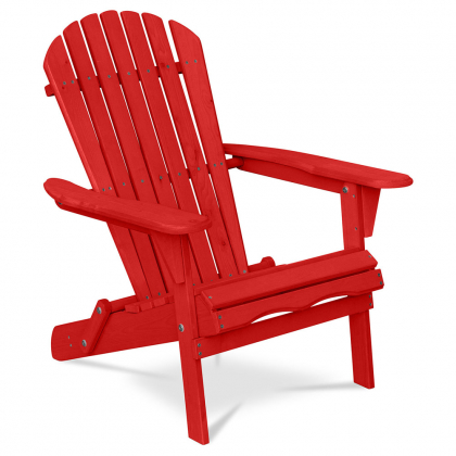 Buy Adirondack Garden Chair - Wood Red 59415 - in the EU 