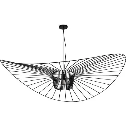Buy Hanging Lamp Vertice - Metal - 140cm Black 59884 at MyFaktory 