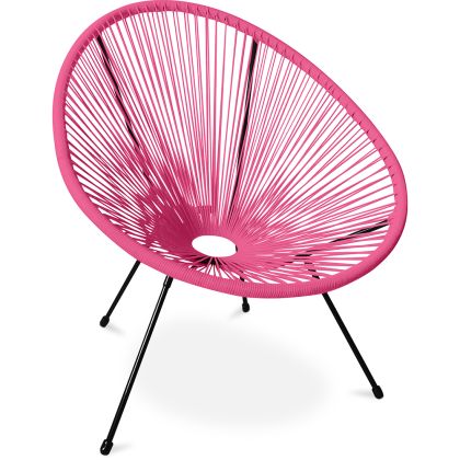 Buy Acapulco Chair - Black Legs - New edition Black 59899 home delivery 