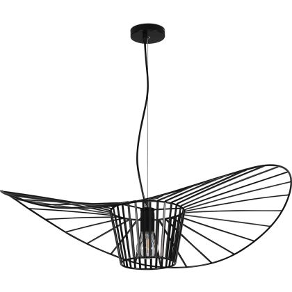 Buy Hanging Lamp Vertice - Metal - 80cm Black 59903 - prices 