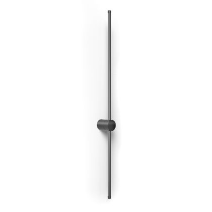 Buy Aluminum stick wall light in modern design, 100cm - Grobe Black 60422 home delivery 