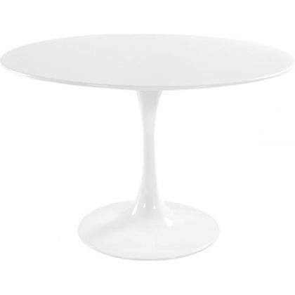 Buy Round Tulipa Table in Fiberglass - 90cm White 15417 - in the EU 
