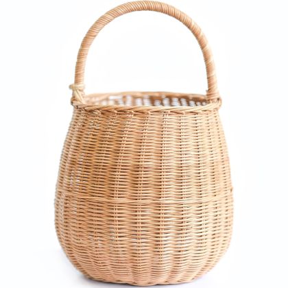Buy  Rattan Basket with Handle - 22x18CM - Cusca Natural 61320 with a guarantee 