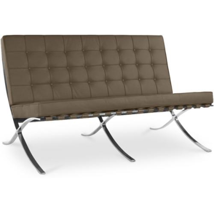 Buy City Sofa (2 seats) - Premium Leather Black 13263 in the Europe 