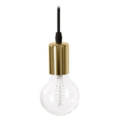 Buy Design hanging lamp - Edison Style Gold 58545 in the Europe 