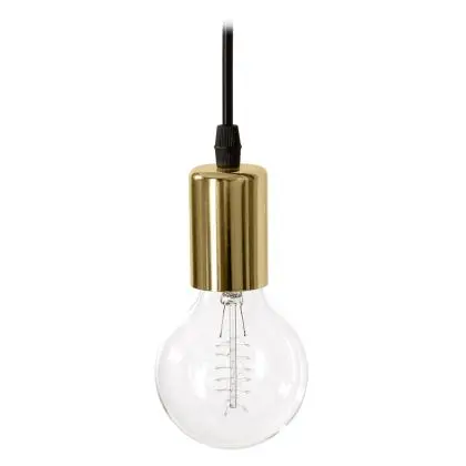 Buy Design hanging lamp - Edison Style Gold 58545 in the Europe 
