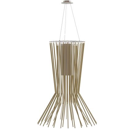 Buy Gold Ceiling Lamp - Design Pendant Lamp - Cosmo Gold 60394 in the Europe