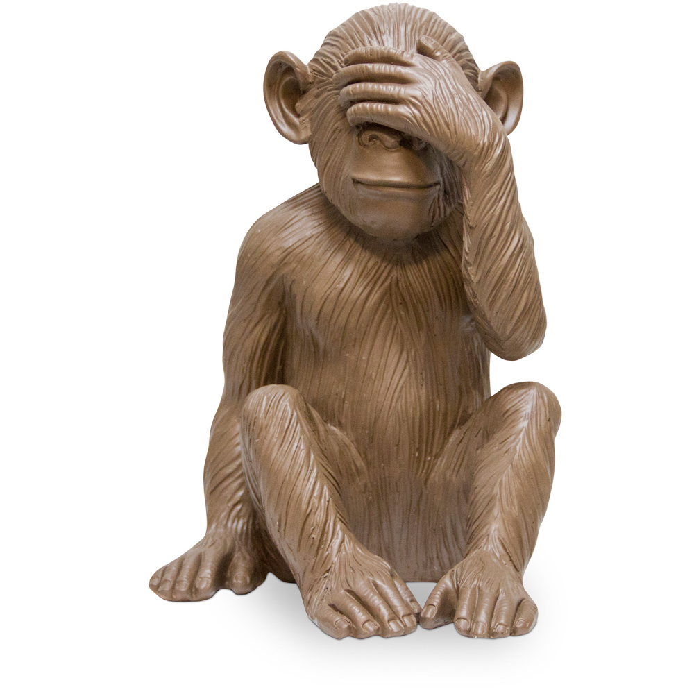 Buy Decorative Design Figure - Blind Monkey - Sense Brown 58446 - in the EU