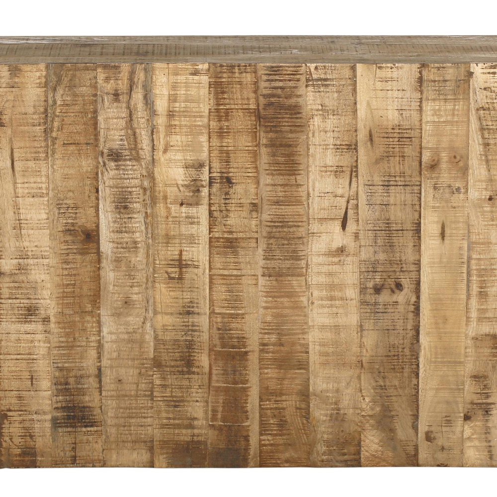 Buy Wooden Sideboard - Industrial Design - 2 doors - Tunker Natural wood 58890 at MyFaktory