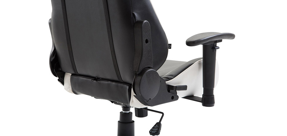 Buy Gaming Desk Chair Reclinable 180º Ergonomic  White 59025 in the Europe
