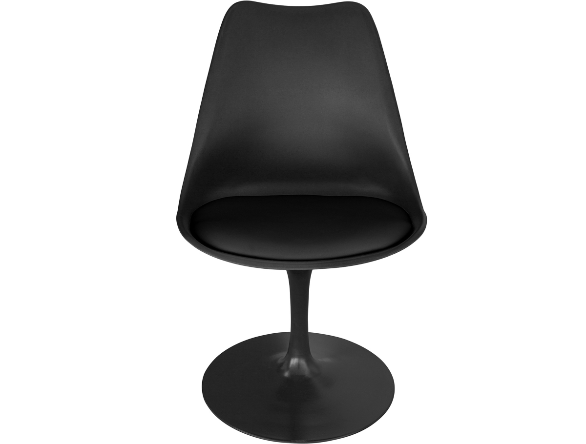 Buy Dining Chair - Black Swivel Chair - Tulipa Black 59159 - prices