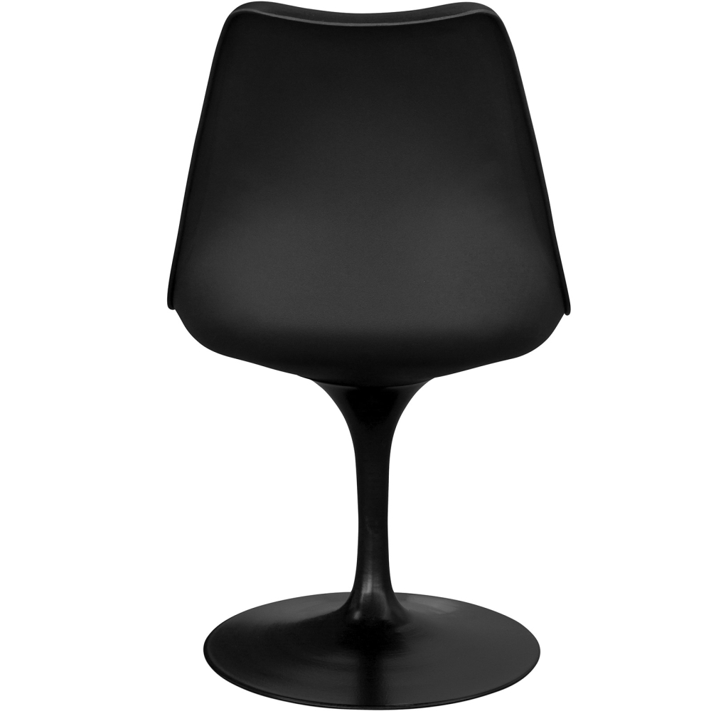 Buy Dining Chair - Black Swivel Chair - Tulipa Black 59159 - in the EU