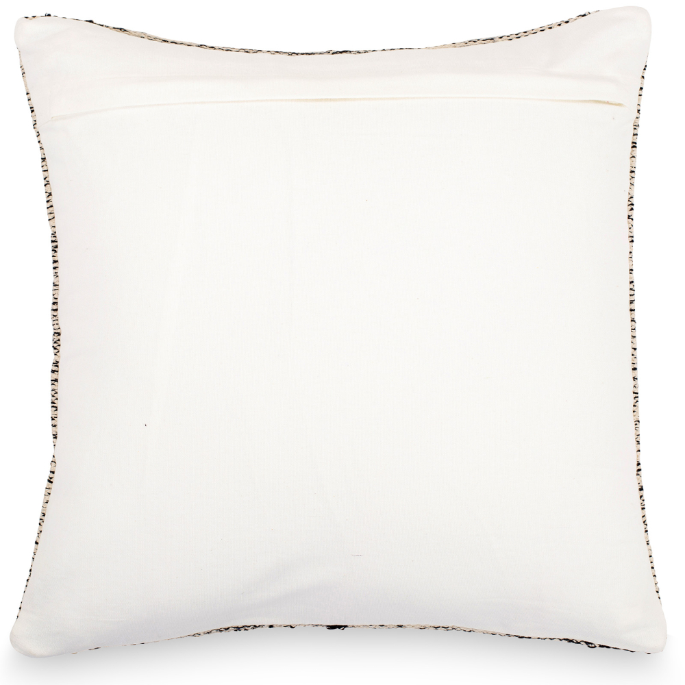 Buy Square Cotton Cushion in Boho Bali Style cover + filling - Rose Black 60192 at MyFaktory