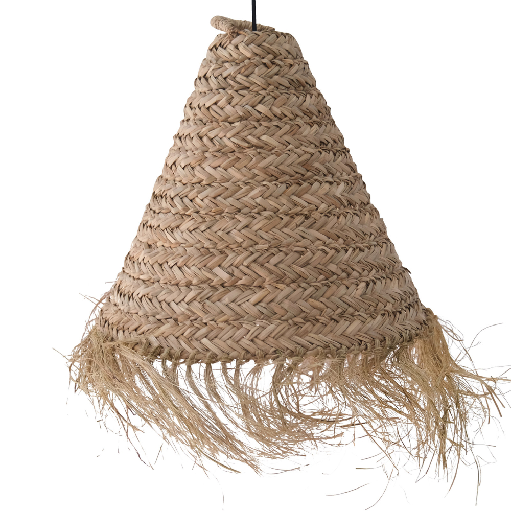 Buy Pendant Lamp Shade, Boho Bali Style - Deya Natural 60486 - in the EU