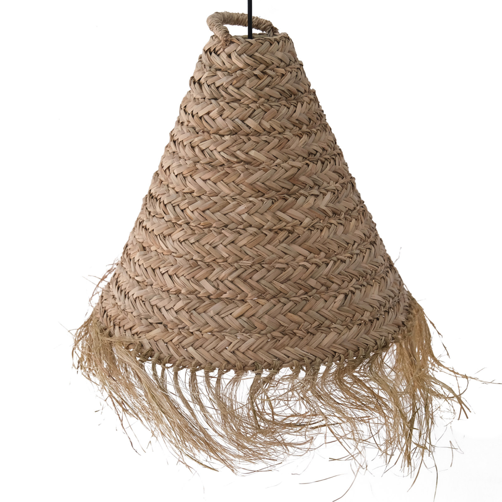 Buy Pendant Lamp Shade, Boho Bali Style - Deya Natural 60486 - prices