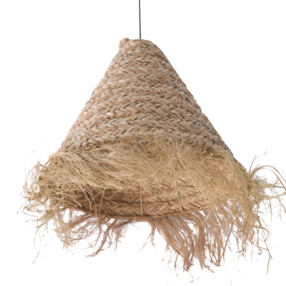 Buy Pendant Lamp Shade, Boho Bali Style - Deya Natural 60486 at MyFaktory