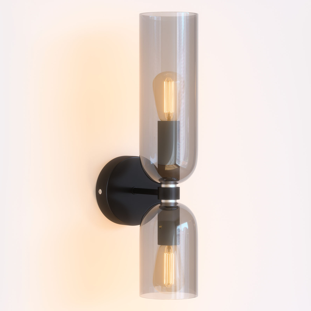 Buy Lamp Wall Light - Crystal and Metal - Hat Smoke 60523 - prices