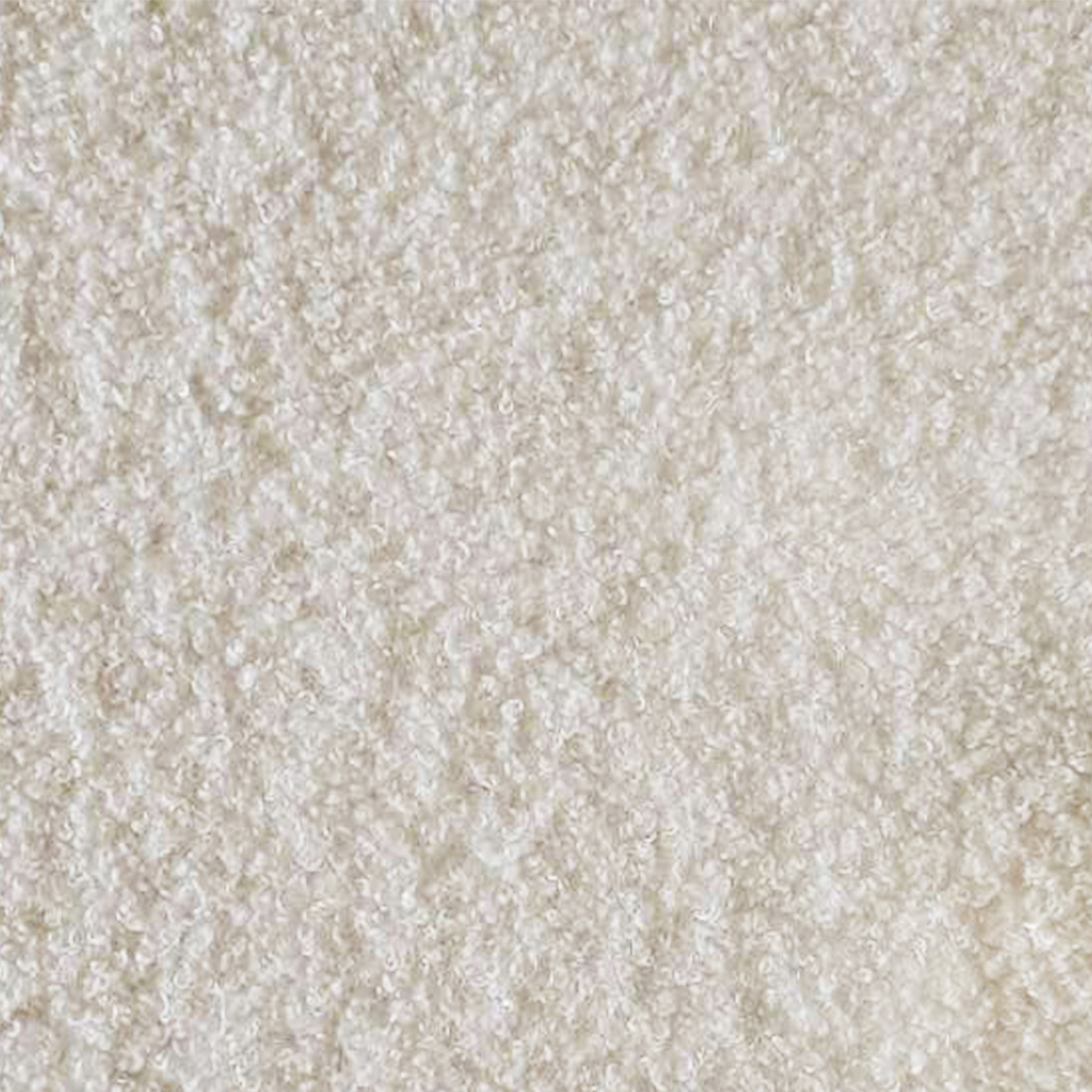 Buy Upholstered Armchair with Ottoman - White Boucle - Calera White 60542 - prices