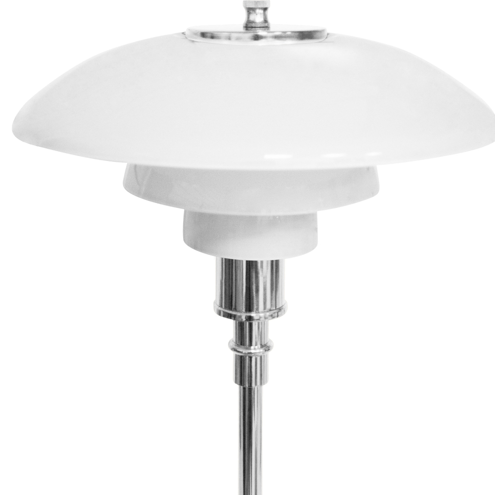 Buy PL 3/2 Desk Lamp - Steel/Opal Glass Steel 15226 at MyFaktory