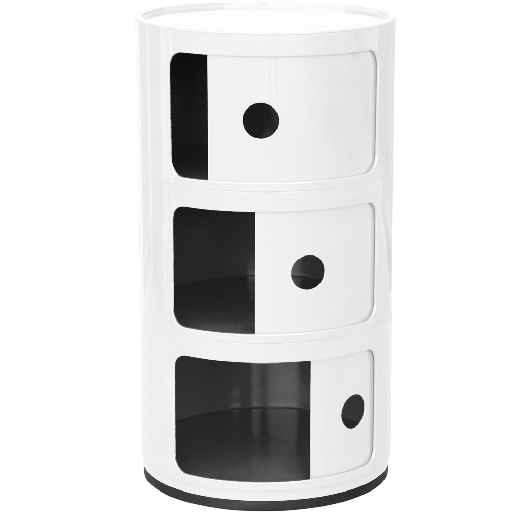 Buy Storage Container - 3 Drawers - New Bili 3 Grey 60607 - prices
