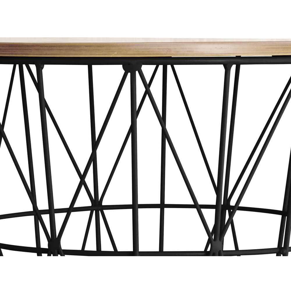 Buy Basket Side table Black 58416 at MyFaktory