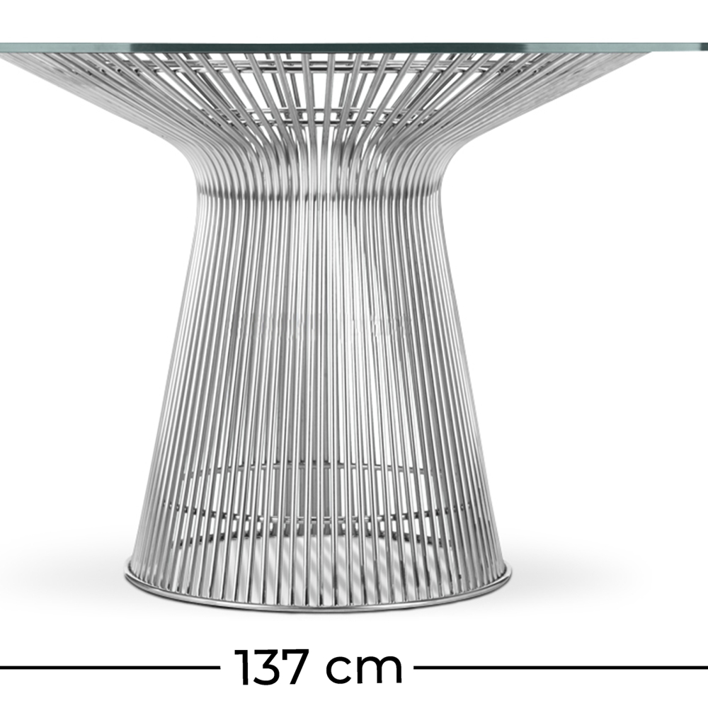 Buy Dining Table Cylinder Steel 16326 with a guarantee