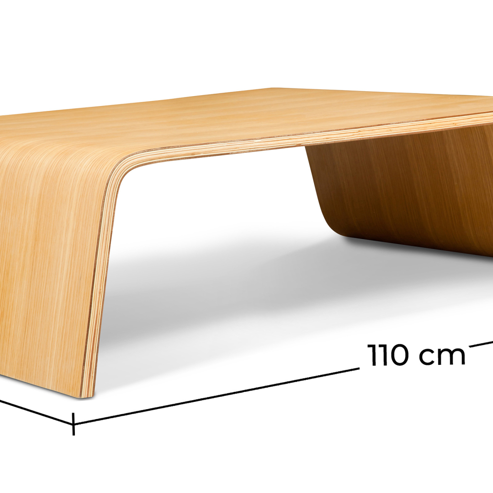 Buy Coffee Table and Magazine Rack Aurora - Big Model - Wood Natural wood 16323 - in the EU