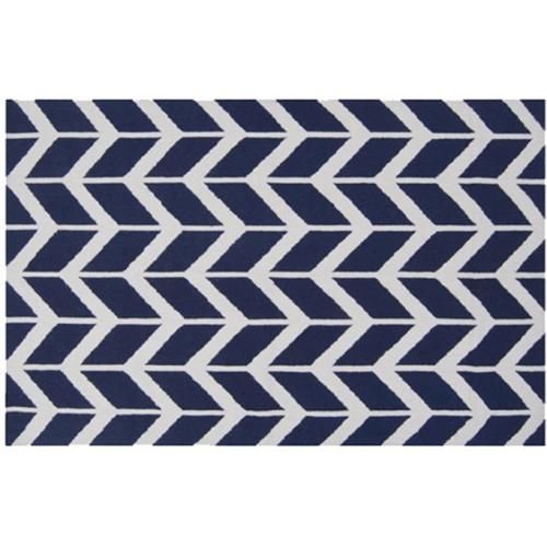  Buy Arrow Design Wool Rug - Rowan Dark blue 58456 - in the EU