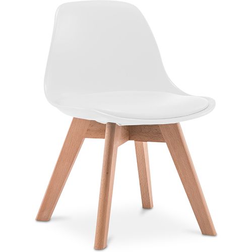  Buy Cushioned High Back Kids' Chair White 59872 - in the EU