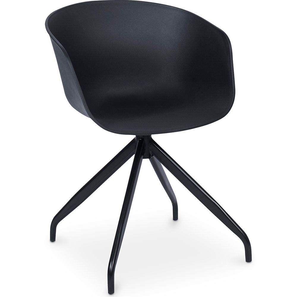  Buy Design Office Chair with Armrests Black 59886 - in the EU