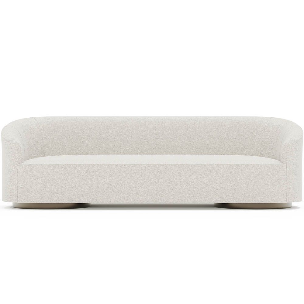 Buy 4/5 Seater Sofa - Bouclé Fabric Upholstery - Treya White 60662 - in the EU