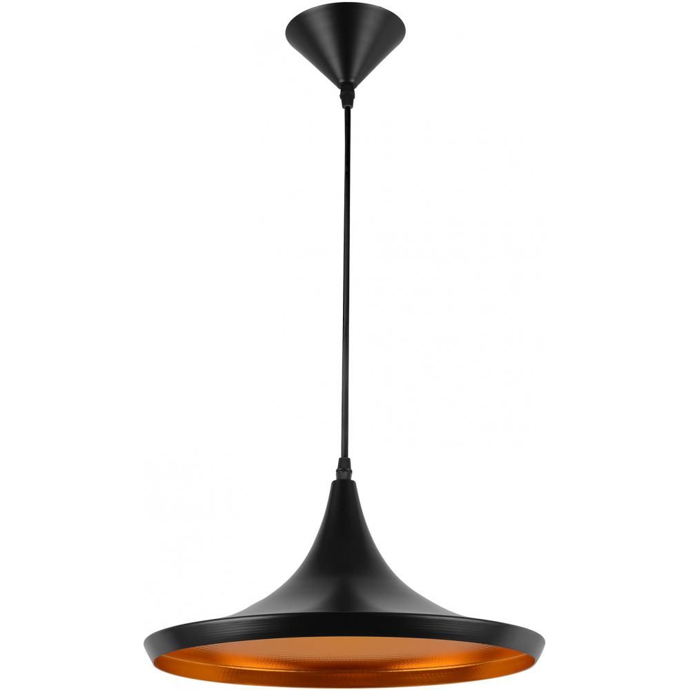  Buy Wide Shade Pendant Lamp - Aluminium Black 22727 - in the EU