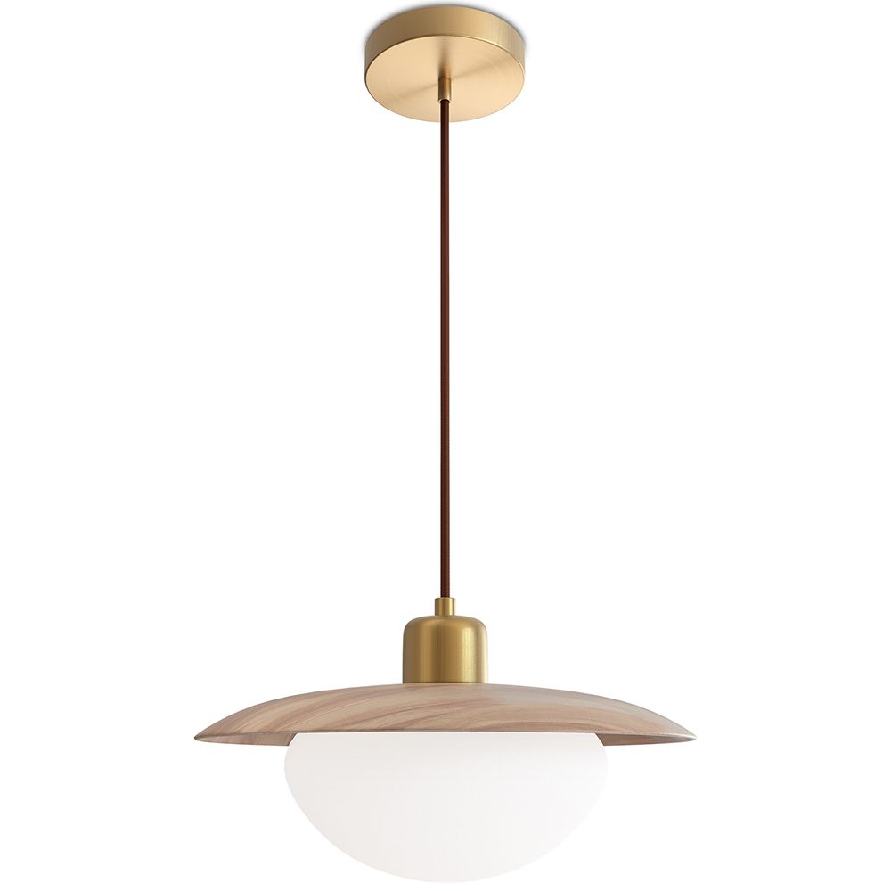  Buy Ceiling Pendant Lamp - Wood - Hapa Natural 61218 - in the EU