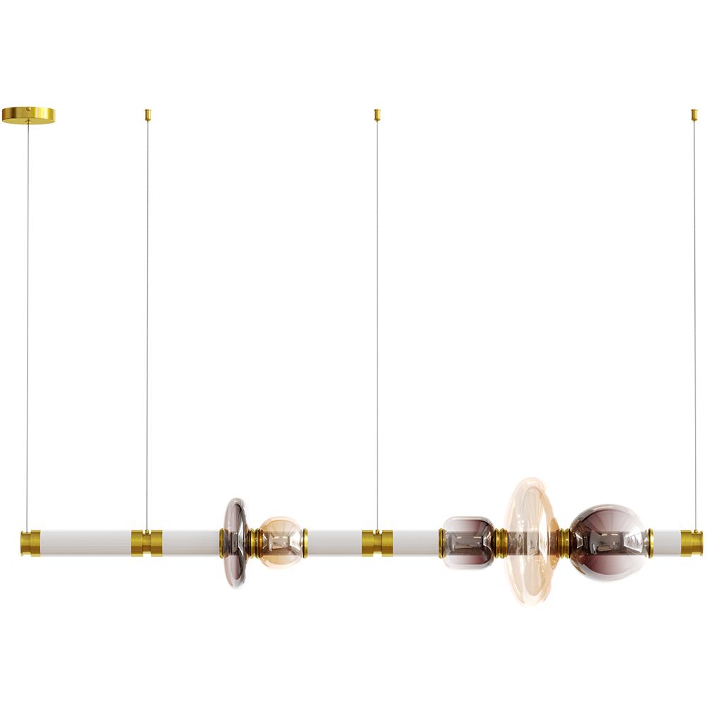  Buy Crystal Pendant Lamp - LED - Banton 120 CM Multicolour 61256 - in the EU