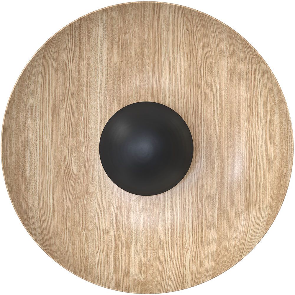  Buy Wall Sconce Lamp - Modern Design - Luna Black 61264 - in the EU