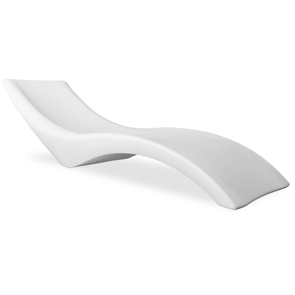  Buy Designer Garden Sun Lounger - Loren White 59003 - in the EU