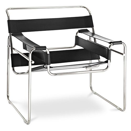  Buy Vasyl Chair - Premium Leather Black 16816 - in the EU