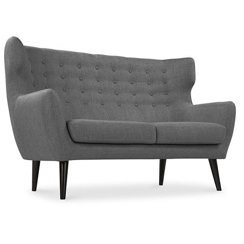  Buy 3-Seater Sofa Scandinavian Style - Thor Dark grey 58780 - in the EU