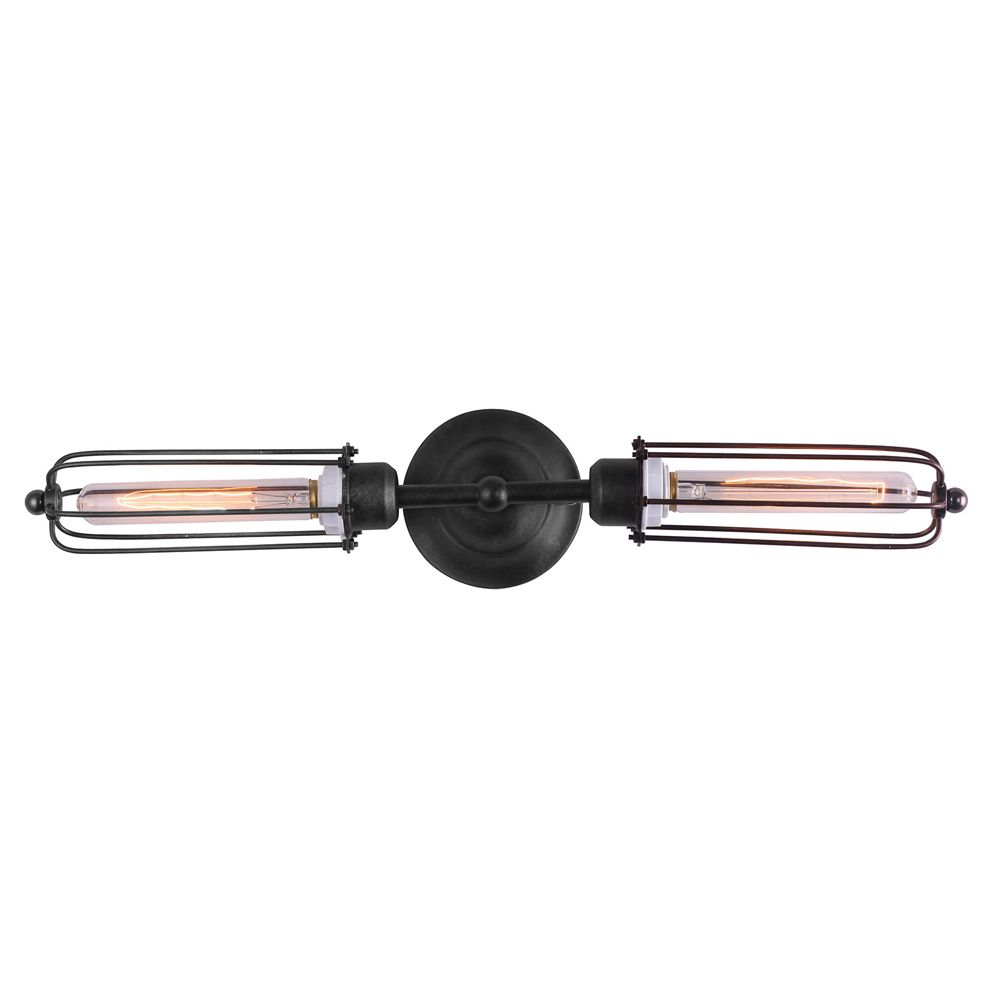 Buy Edison Chandelier Straight Wall lamp – Carbon Steel Black 50866 - in the EU